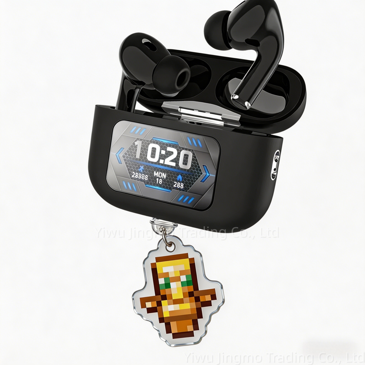 Usb C Earphone - Retro pixel game style USB C