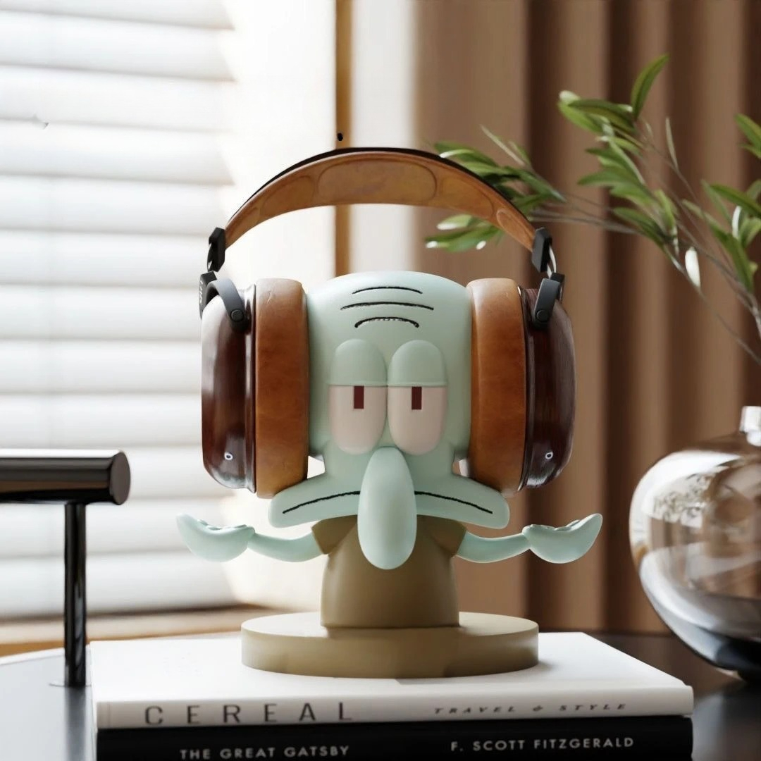 Headphone Stand Desk - 2026 New Original SpongeBob Squidward Headphone