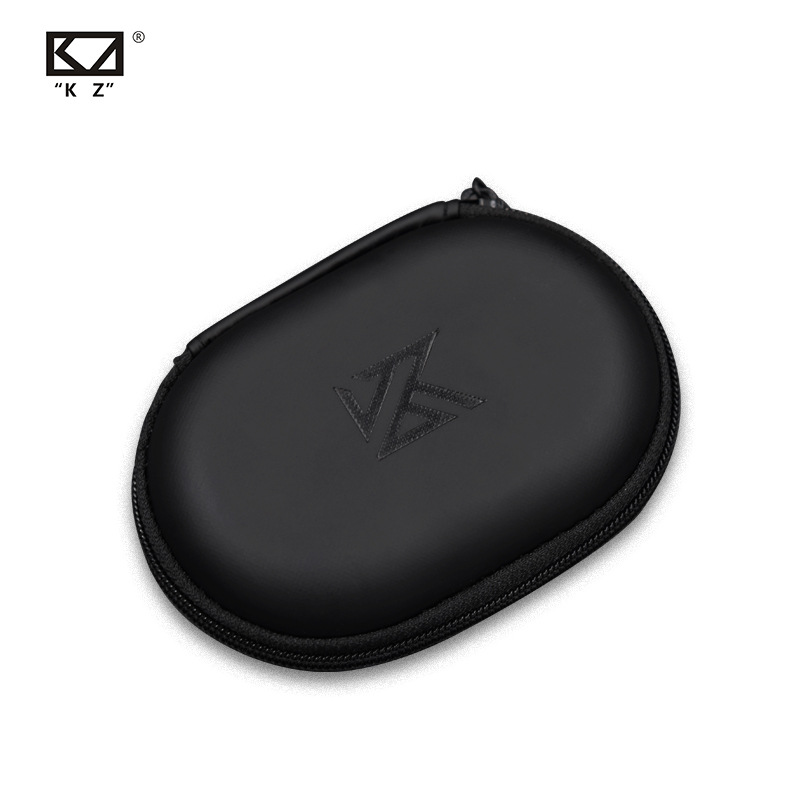 Headphone Case Hard - KZ Earphone Storage Case Oval Portable