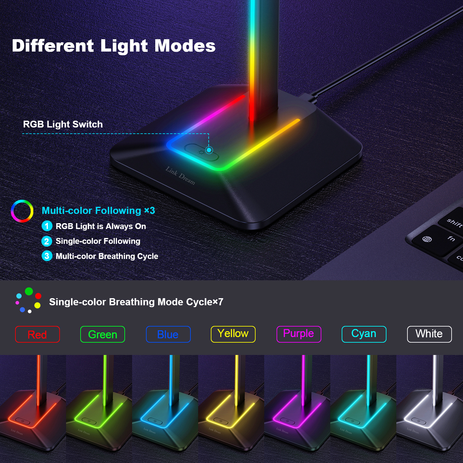 New Bee Z8 RGB Headphones Stan - Gaming Headset Rgb ulasan dan harga