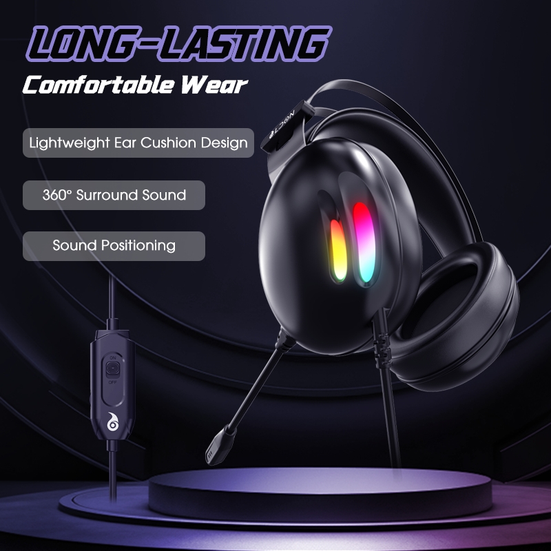 LDON -X2 E-Sports Headset 7.1  - Gaming Headset Rgb ulasan dan harga