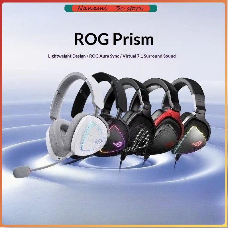 ROG Prism Lightweight Over-Ear - Gaming Headset Rgb ulasan dan harga