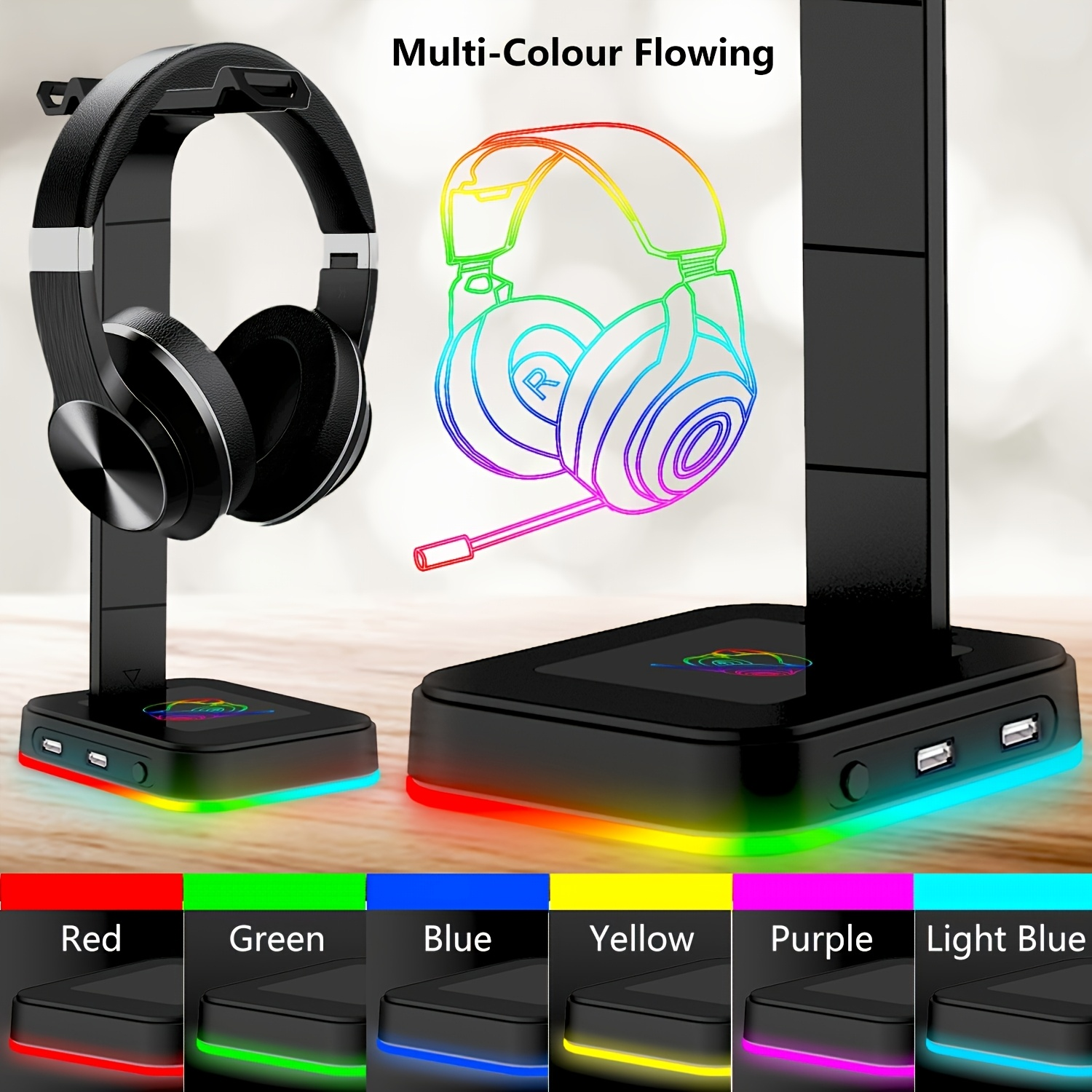 Gaming Headset Stand Adjustabl - Gaming Headset Rgb ulasan dan harga