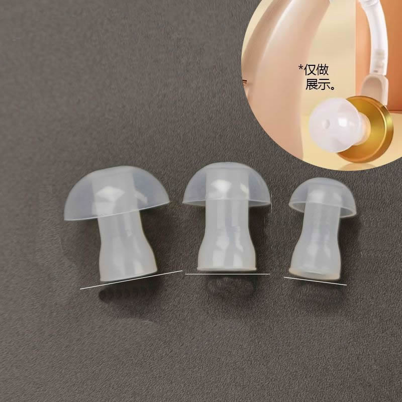 100pcs  Ear Cap Cushion for He - Silicone Ear Tip Replacement ulasan dan harga