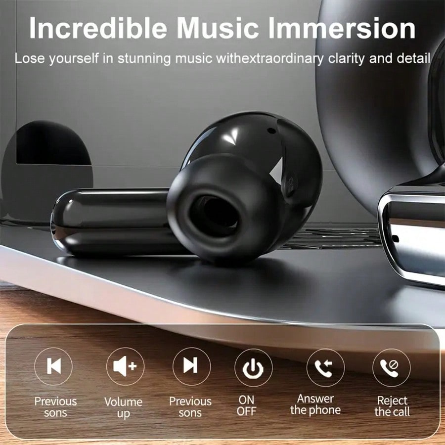 Wireless Earphones, Bluetooth  - Earbuds Charging Case ulasan dan harga