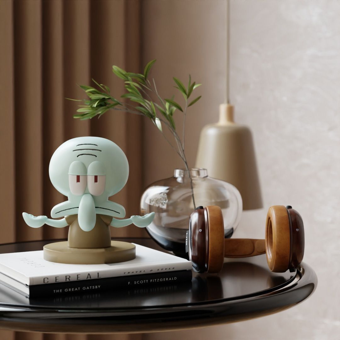 2026 New Original SpongeBob Sq - Headphone Stand Desk ulasan dan harga