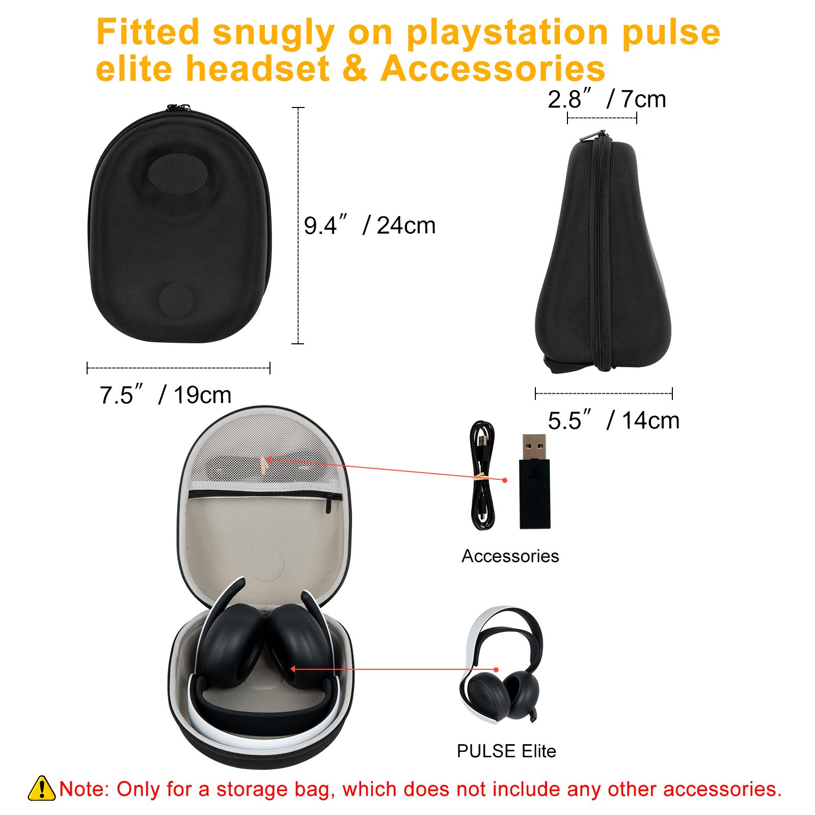 New Portable Hard EVA Protecti - Headphone Case Hard ulasan dan harga