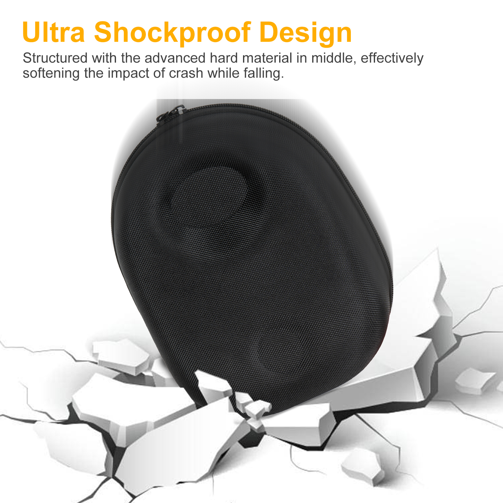 New Portable Hard EVA Protecti - Headphone Case Hard ulasan dan harga
