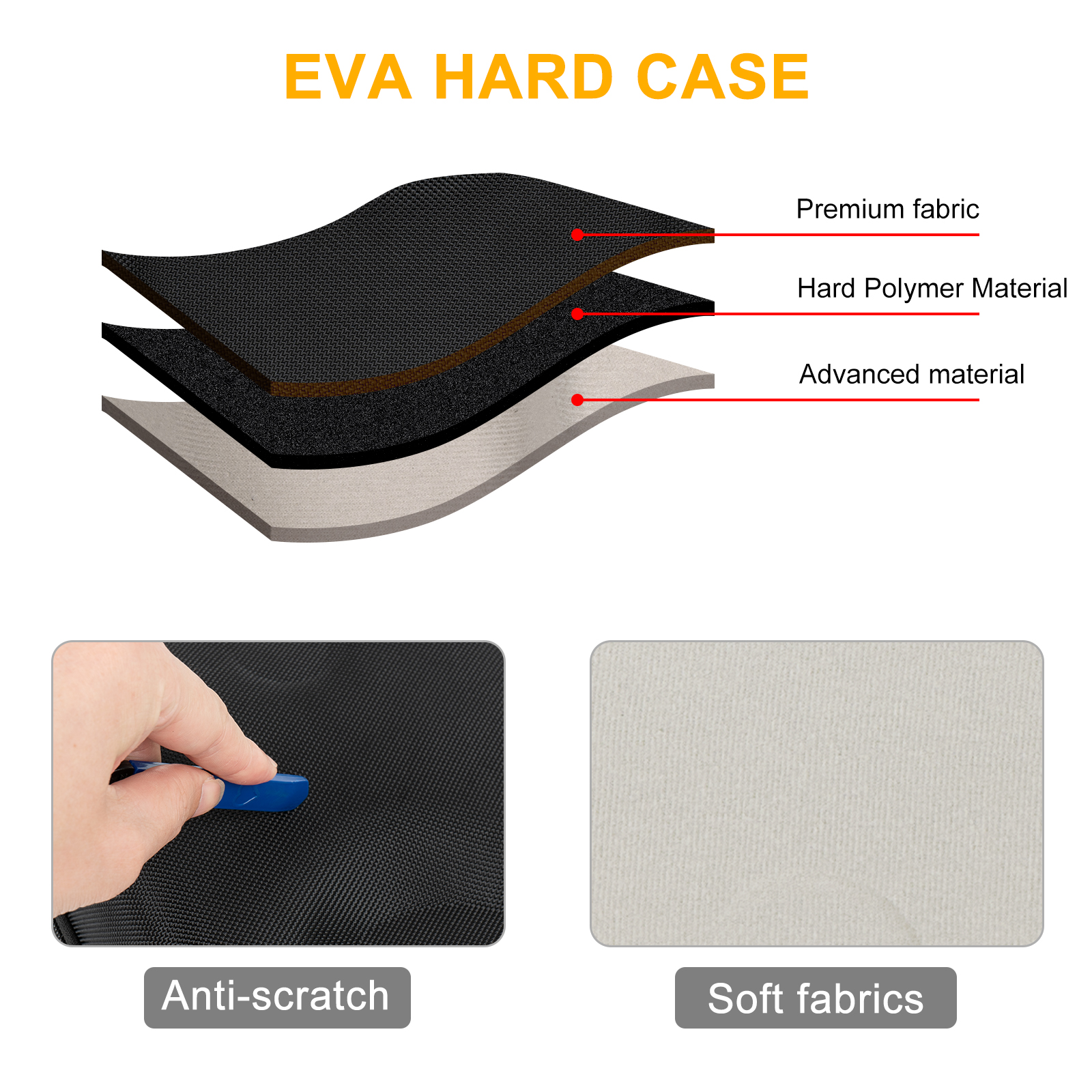 New Portable Hard EVA Protecti - Headphone Case Hard ulasan dan harga