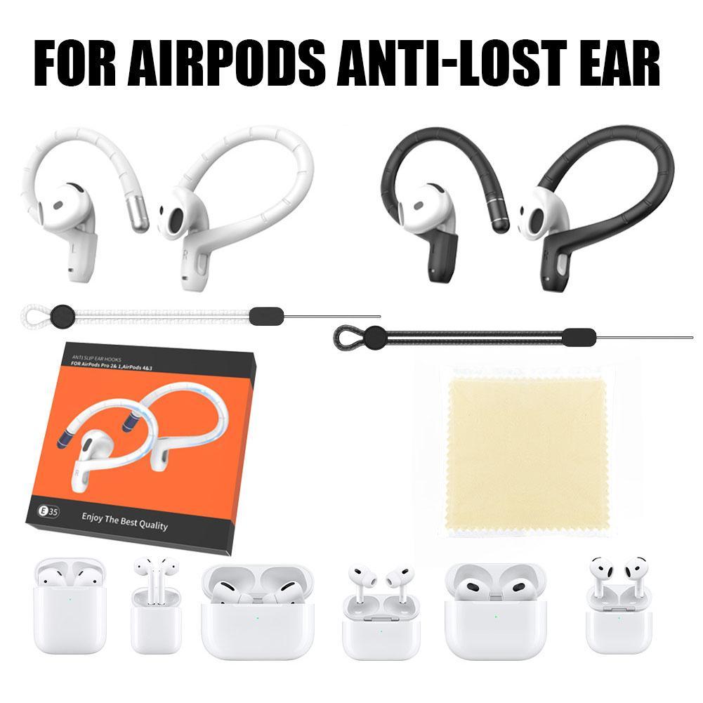 For Airpods 1/2/3/4/pro/pro 2  - Sports Earphone Hook ulasan dan harga