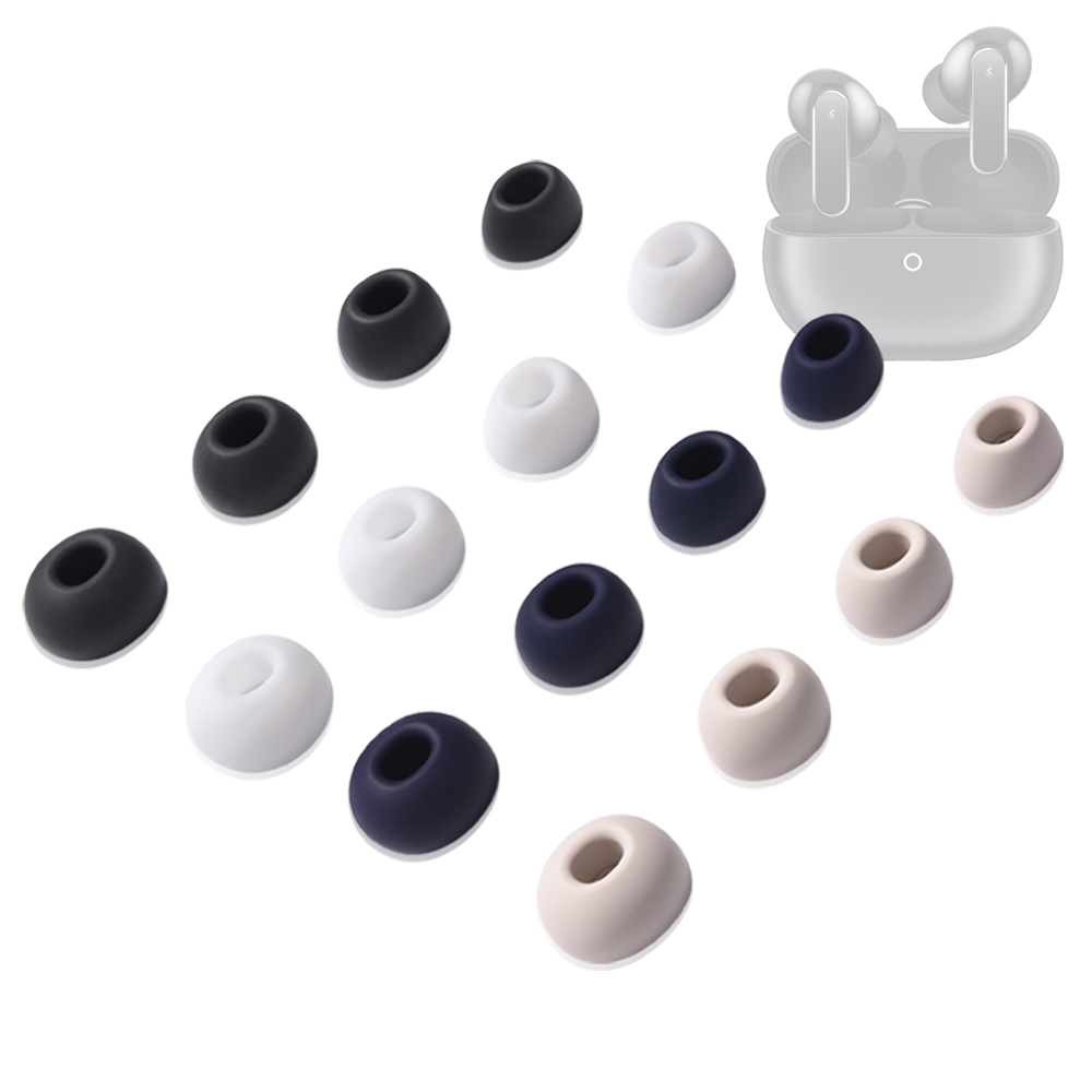 6Pcs Silicone Ear Tips for HUA - Wireless Earbuds Tws ulasan dan harga