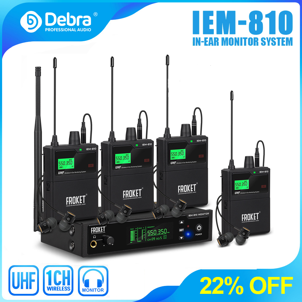 Debra New UHF In-Ear Monitorin - In Ear Monitor Iem ulasan dan harga
