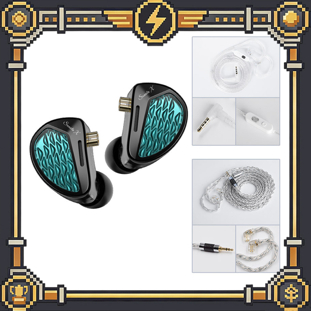 KZ Sonata X In-Ear Monitor Ear - Audiophile Headphone Wired ulasan dan harga