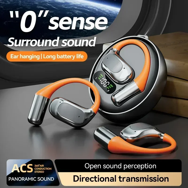 M113 OWS Open Translation Blue - Bluetooth Headset On Ear ulasan dan harga