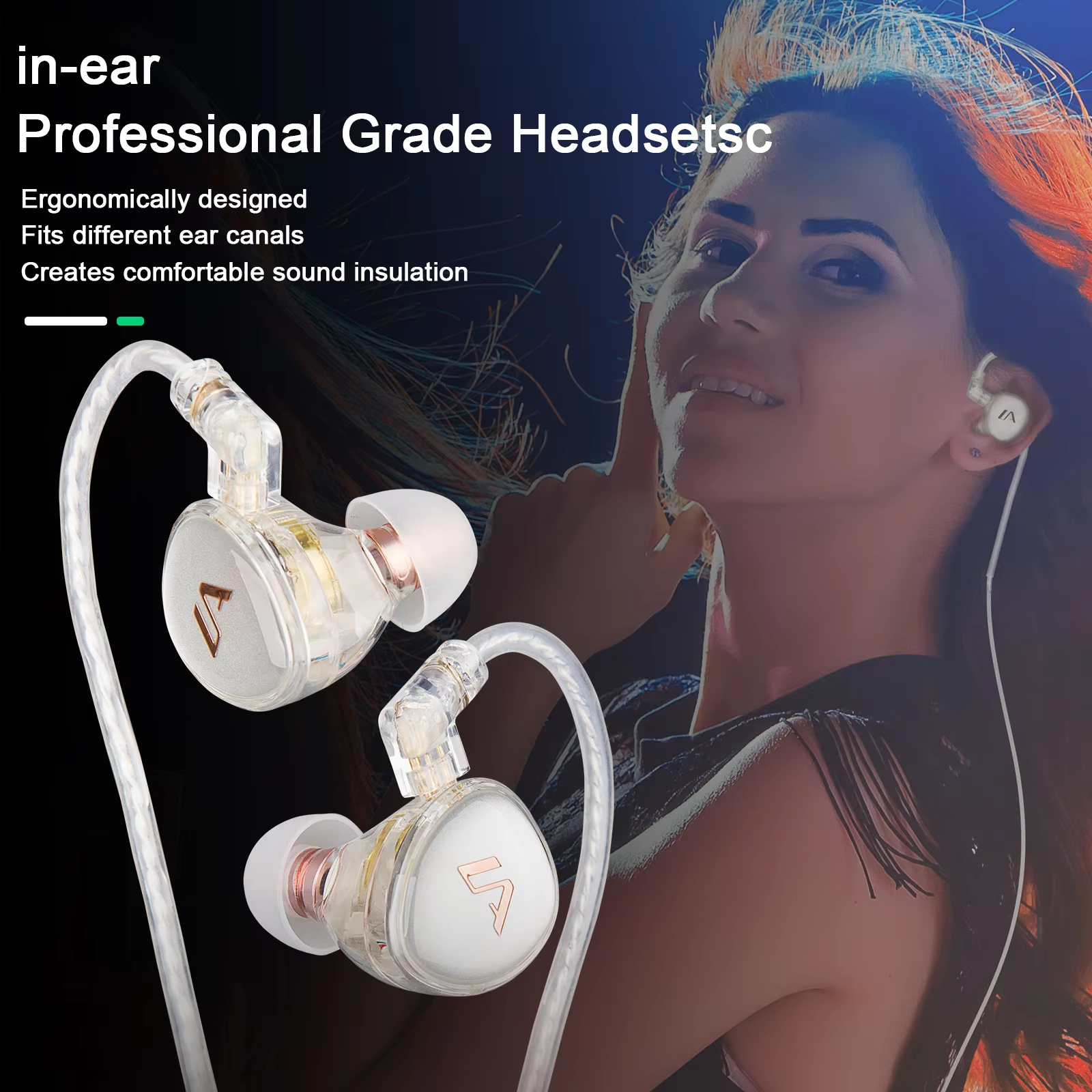 590-599mhz stereo IEM UHF Stag - In Ear Monitor Iem ulasan dan harga