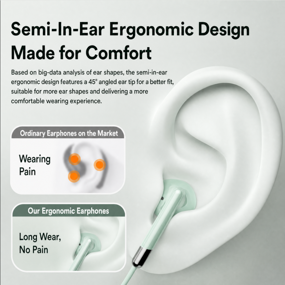 Original Wired Earphones For A - Usb C Earphone ulasan dan harga