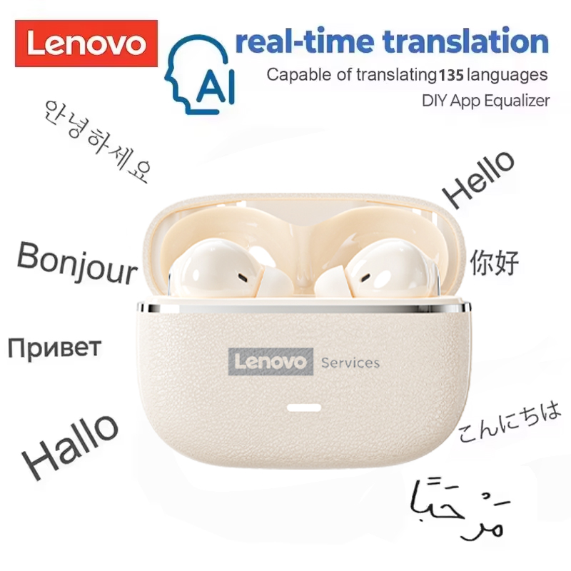 Lenovo 2026 AI Real Time Trans - Wireless Earbuds Tws ulasan dan harga