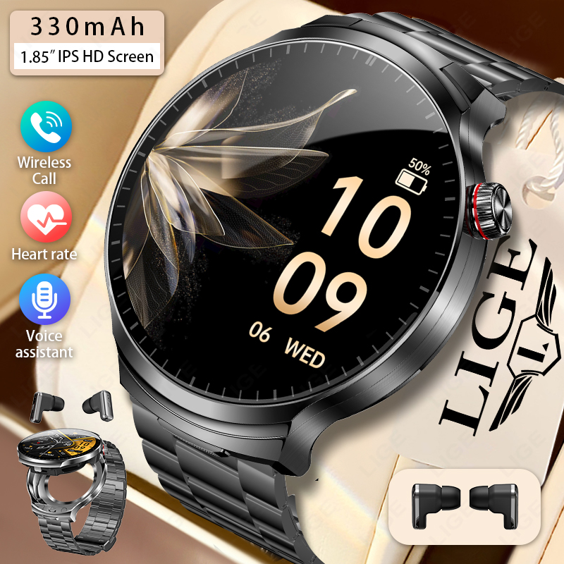 New Smart Watch BT Call Wirele - Wireless Earbuds Tws ulasan dan harga