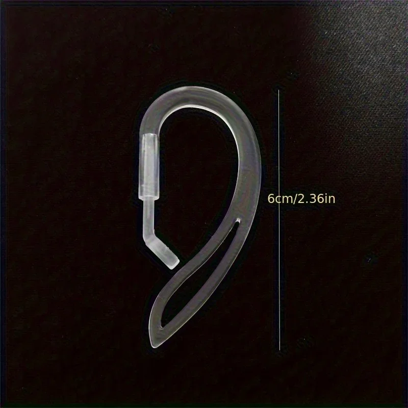 1/2pair Transparent Ear Hook F - Sports Earphone Hook ulasan dan harga