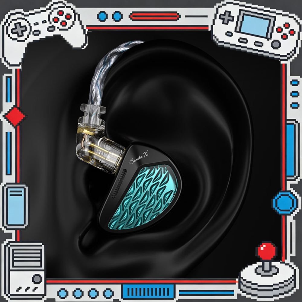 KZ Sonata X In-Ear Monitor Ear - Audiophile Headphone Wired ulasan dan harga