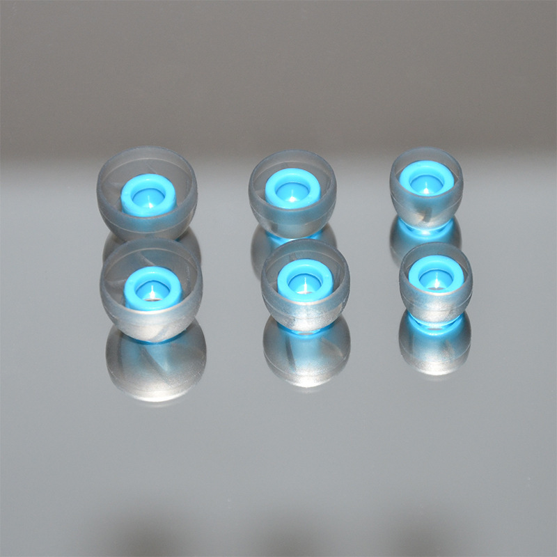 QKZ Spiral Silicone Ear Tips R - Silicone Ear Tip Replacement ulasan dan harga