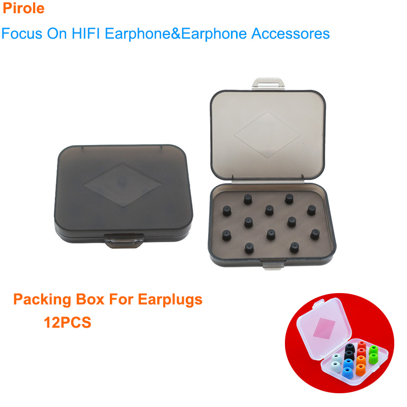 Eartips Plastic Box Earplugs P - Earphone Foam Tip ulasan dan harga