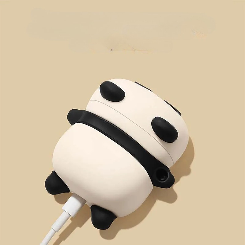 Cute Lying Panda Headphone Cas - Earbuds Charging Case ulasan dan harga
