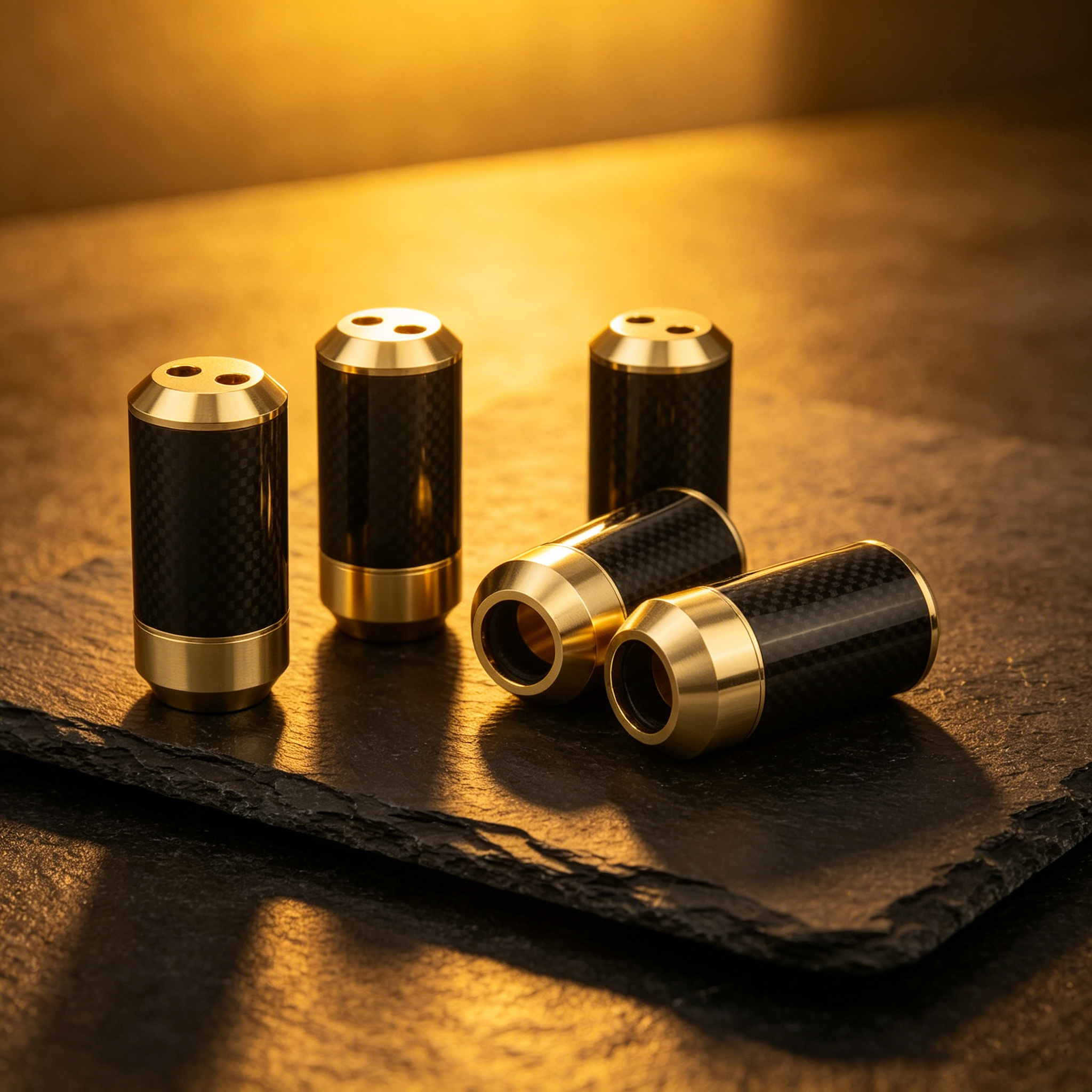 Audiocrast Carbon fiber Gold P - Audio Splitter Y ulasan dan harga