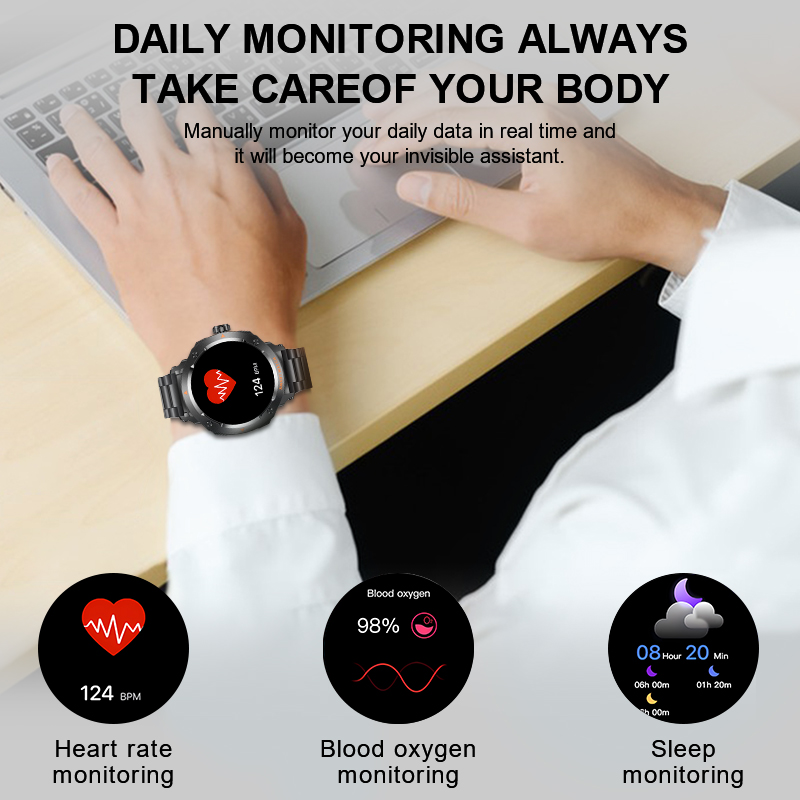 New Men's 2 In 1 Headset Smart - Earbuds Charging Case ulasan dan harga