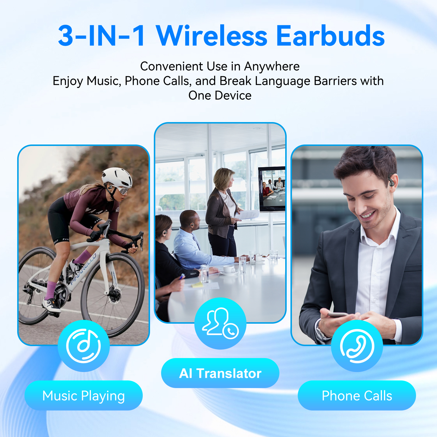 Ai Translator Earbud Device Re - Earbuds Charging Case ulasan dan harga