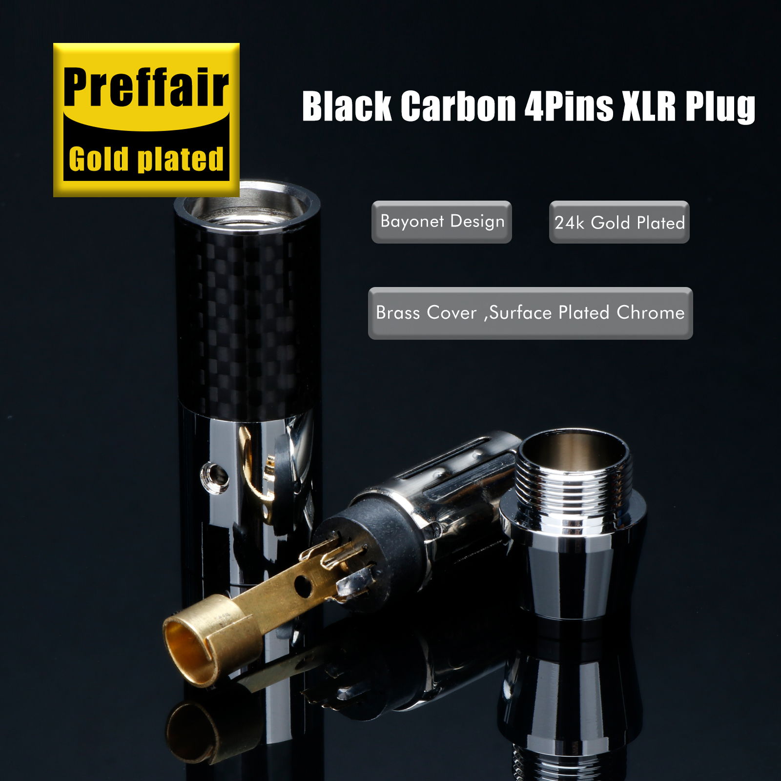 4pin XLR Connector Headphone X - Wired Earphone Mic ulasan dan harga