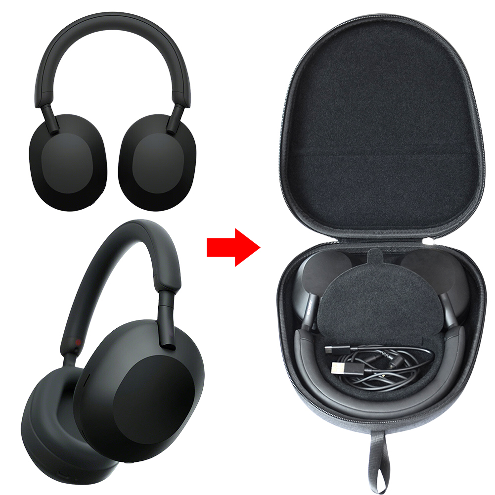 Hard EVA Carrying Case for Son - Headphone Case Hard ulasan dan harga