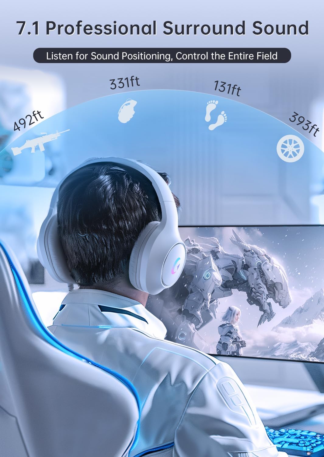 Gaming Headset With 7.1 Surrou - Gaming Headset Rgb ulasan dan harga