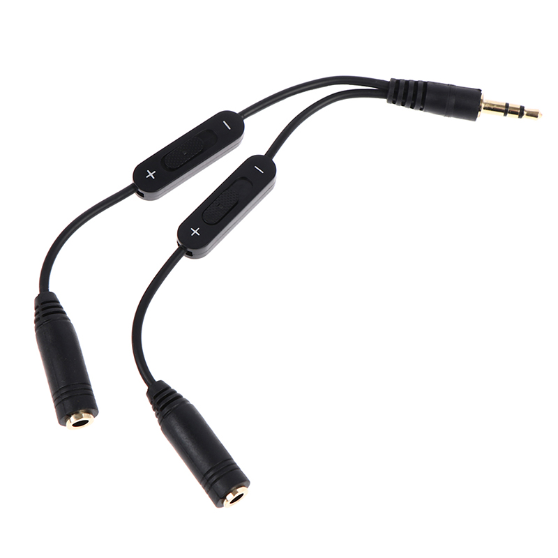 1pc 1 In 2 Out 3.5mm Stereo Ma - Audio Splitter Y ulasan dan harga