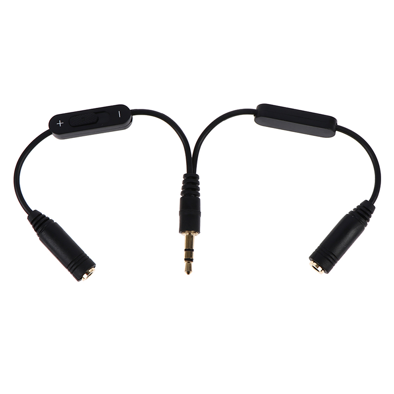 1pc 1 In 2 Out 3.5mm Stereo Ma - Audio Splitter Y ulasan dan harga
