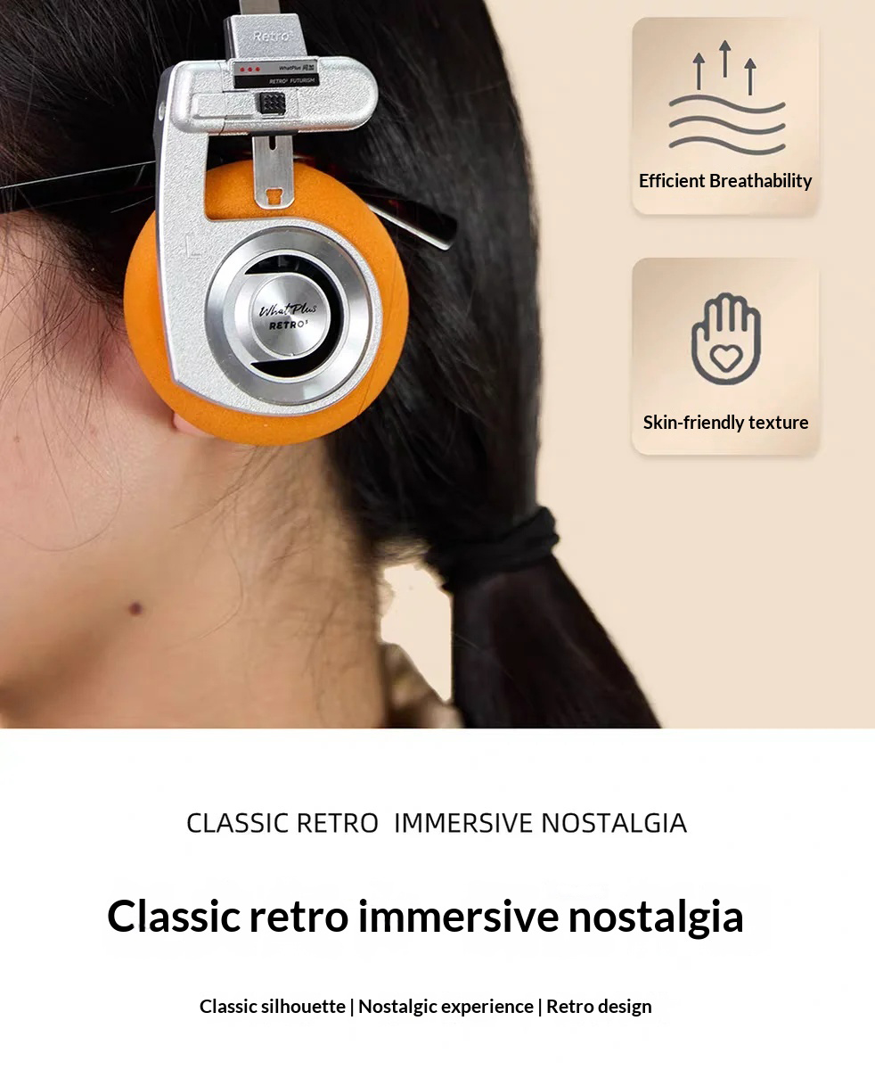 2026 WhatPlus RETRO R3 Bluetoo - Bluetooth Headset On Ear ulasan dan harga