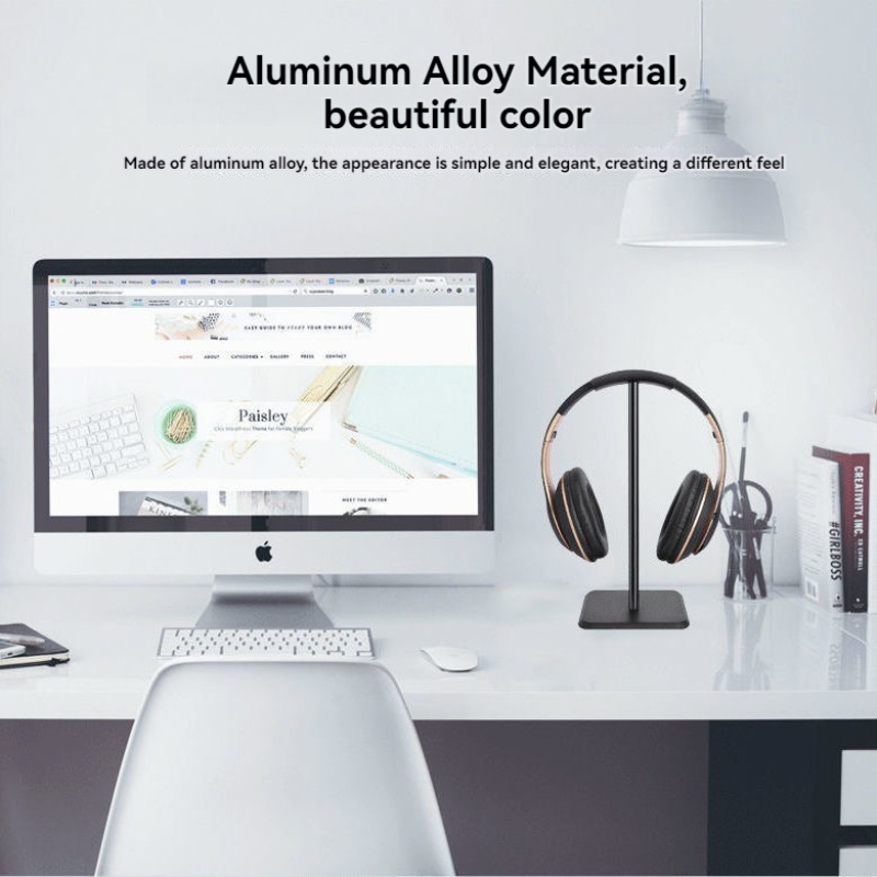 Universal Headphone Stand Alum - Headphone Stand Desk ulasan dan harga