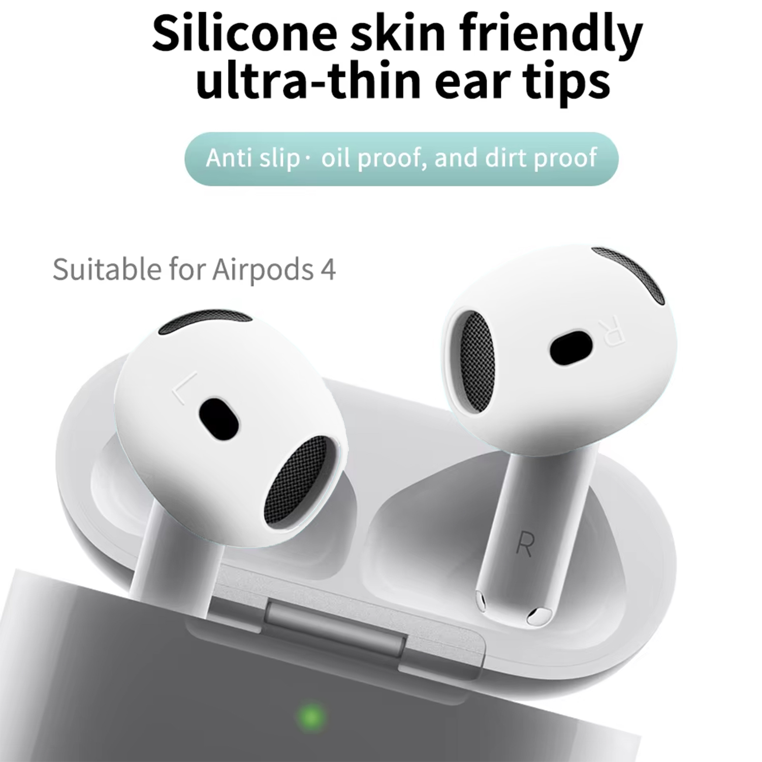 3 Pairs Anti-Slip Protective E - Silicone Ear Tip Replacement ulasan dan harga