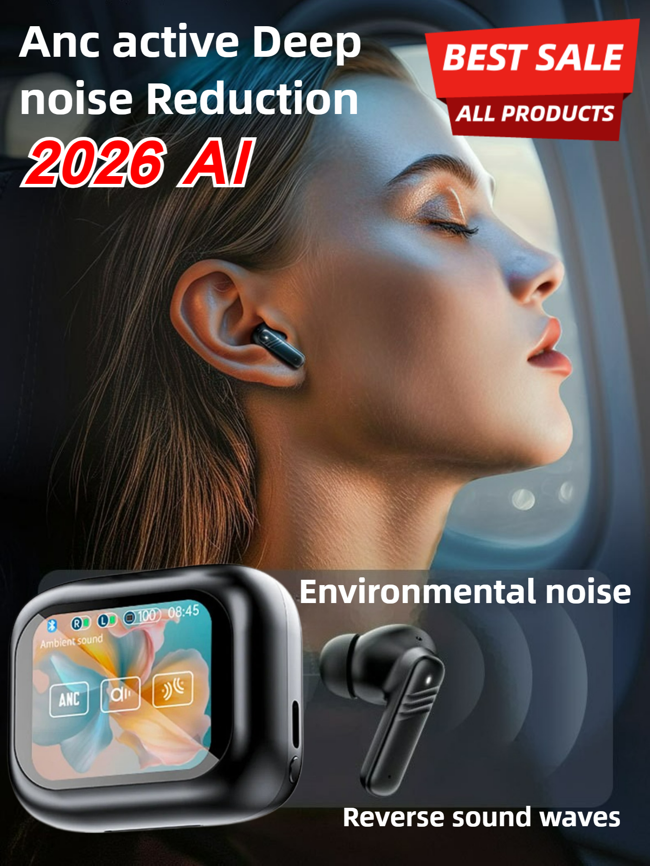 2026 NEW Professional ANC Earb - Usb C Earphone ulasan dan harga