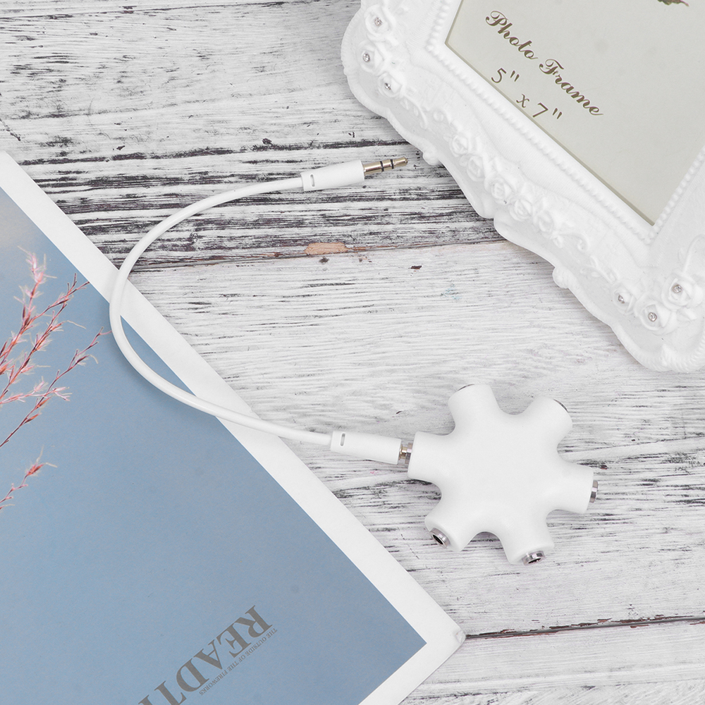 3.5mm Jack Earphone Audio Spli - Earphone Splitter Jack ulasan dan harga