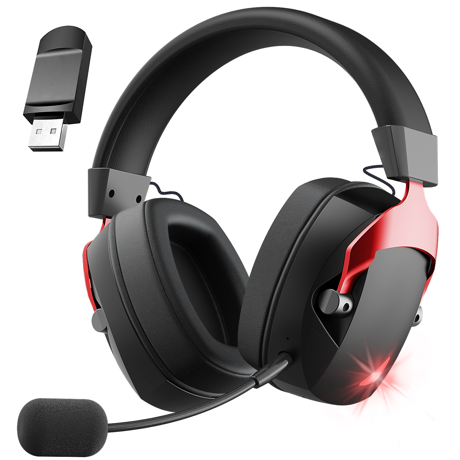 Wireless Gaming Headset with D - Gaming Headset Rgb ulasan dan harga