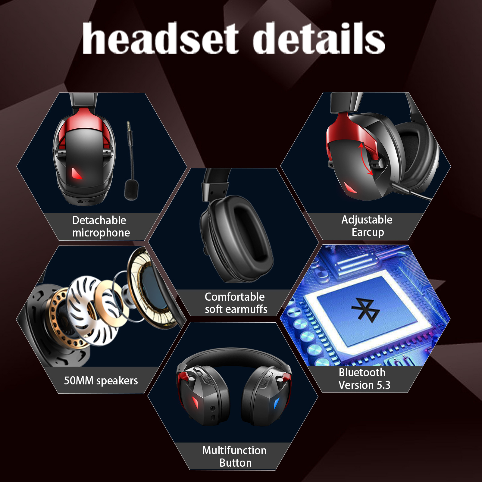 Wireless Gaming Headset with D - Gaming Headset Rgb ulasan dan harga