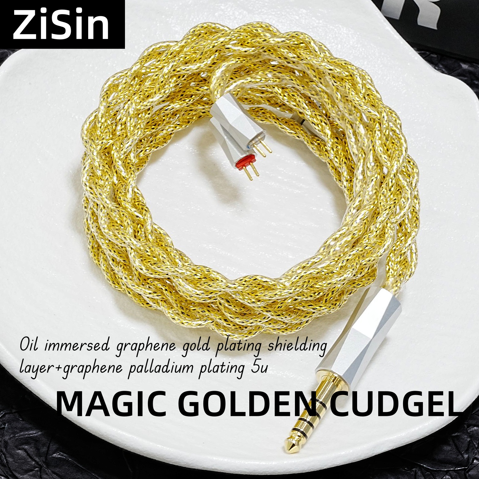 ZiSin-329 In Ear Earphone Exte - Cable Extension 3.5 ulasan dan harga