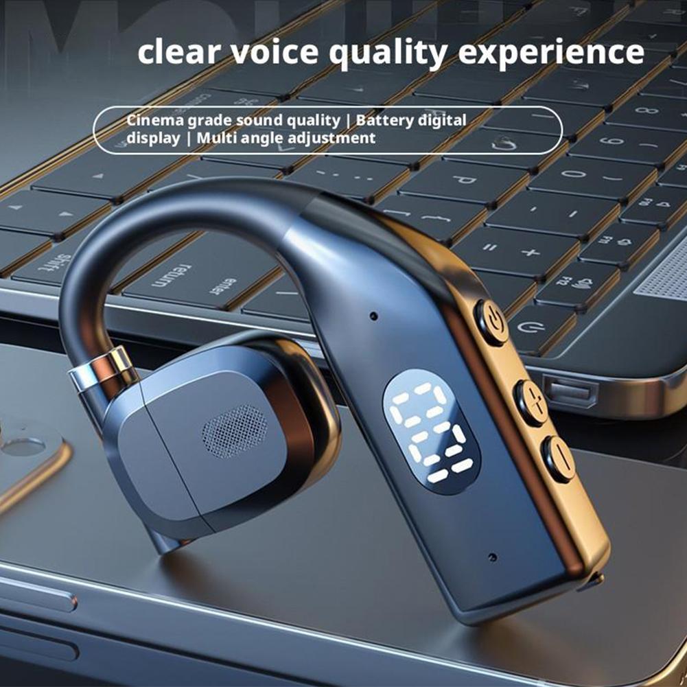 Earhooks Wireless Bluetooth He - Bluetooth Headset On Ear ulasan dan harga