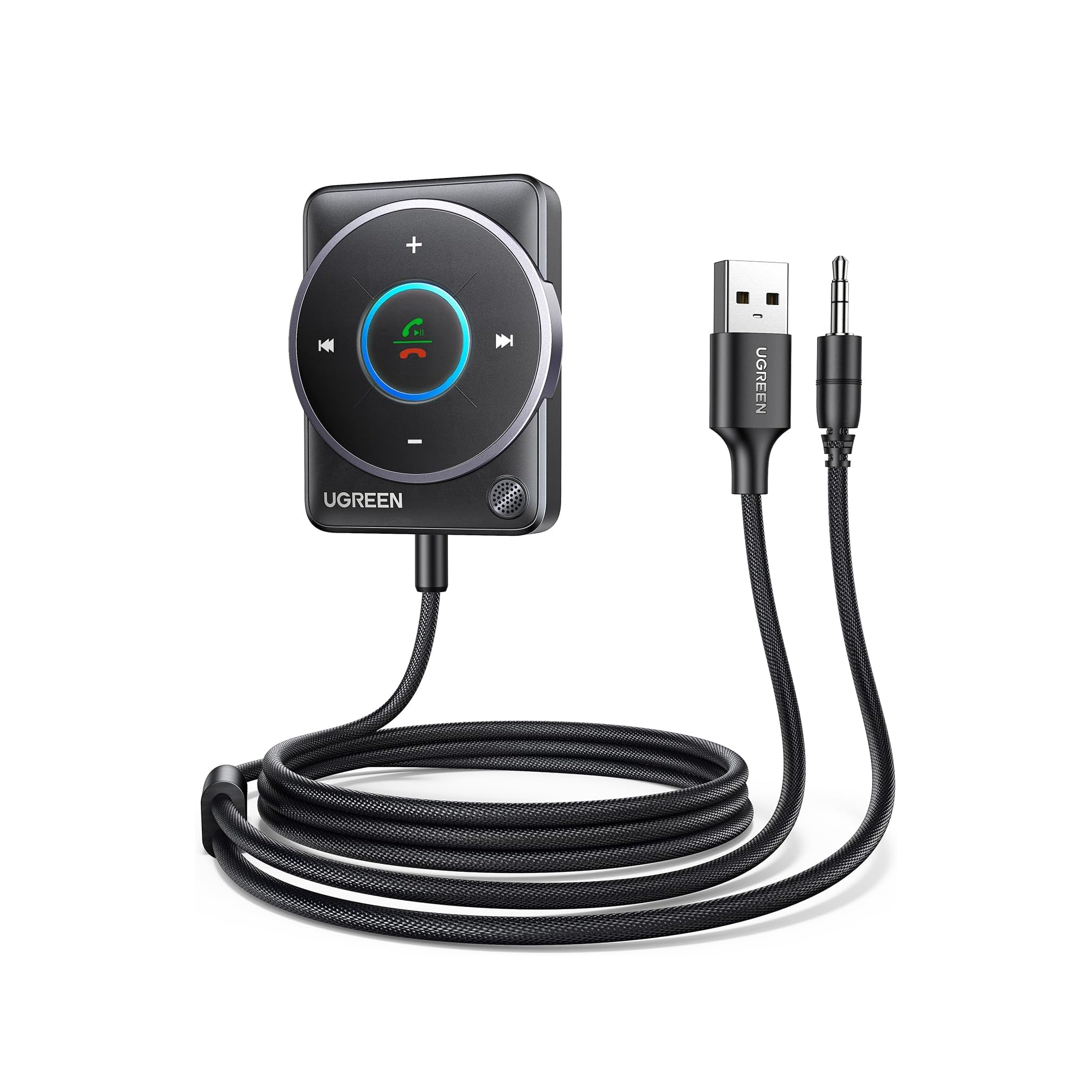 UGREEN Bluetooth 5.4 Aux Car A - Bluetooth Adapter Receiver ulasan dan harga