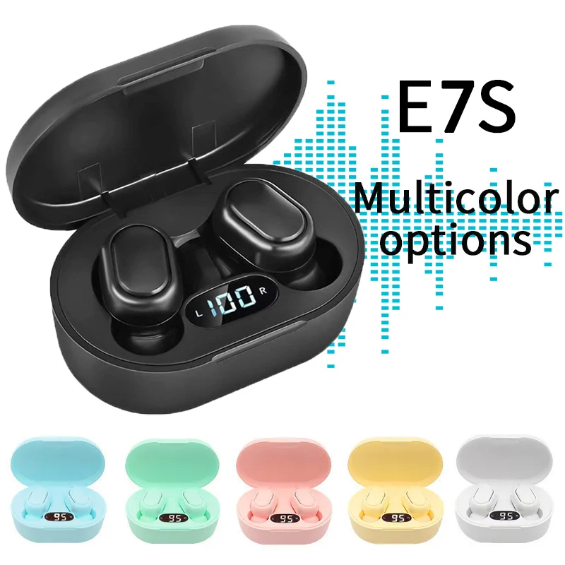 E7S TWS Fone Bluetooth Earphon - Wireless Earbuds Tws ulasan dan harga