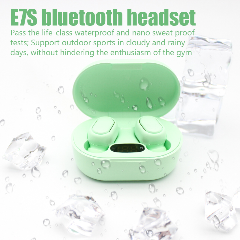 E7S TWS Fone Bluetooth Earphon - Wireless Earbuds Tws ulasan dan harga