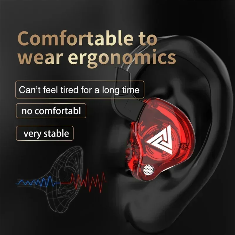New QKZ AK6 In Ear Earphone 6  - Wired Earphone Mic ulasan dan harga