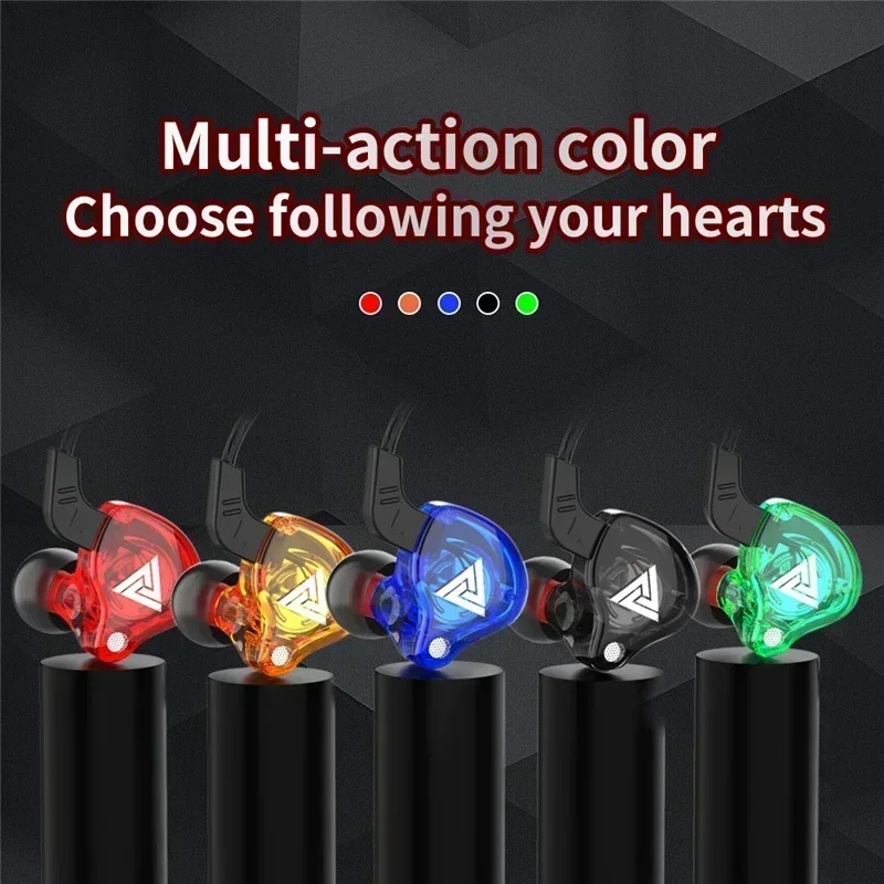 New QKZ AK6 In Ear Earphone 6  - Wired Earphone Mic ulasan dan harga