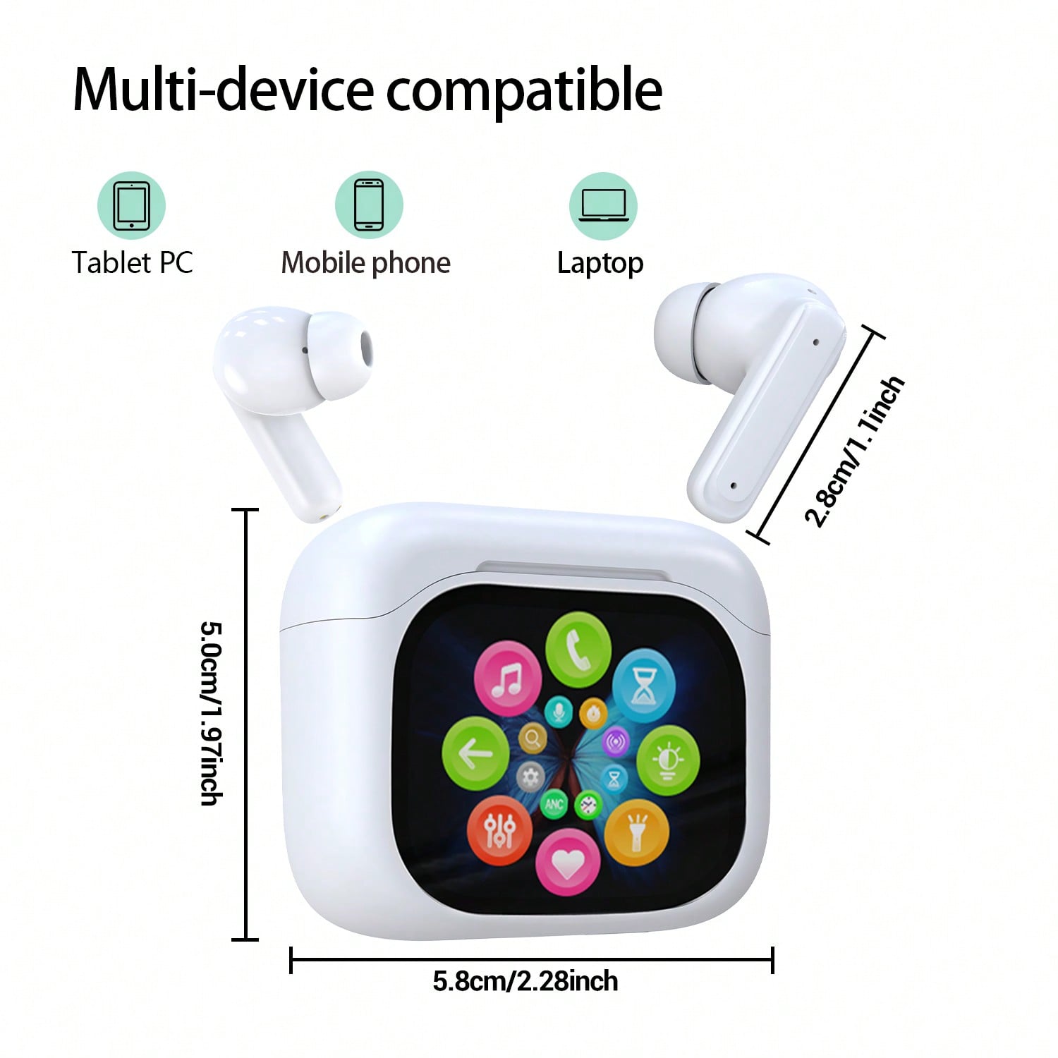HITOZON Wireless Earbuds With  - Earbuds Charging Case ulasan dan harga